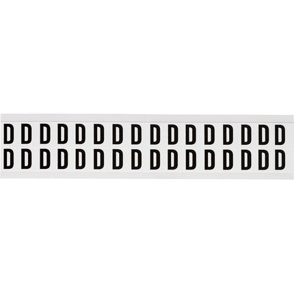 W75 Series Number and Letter Labels