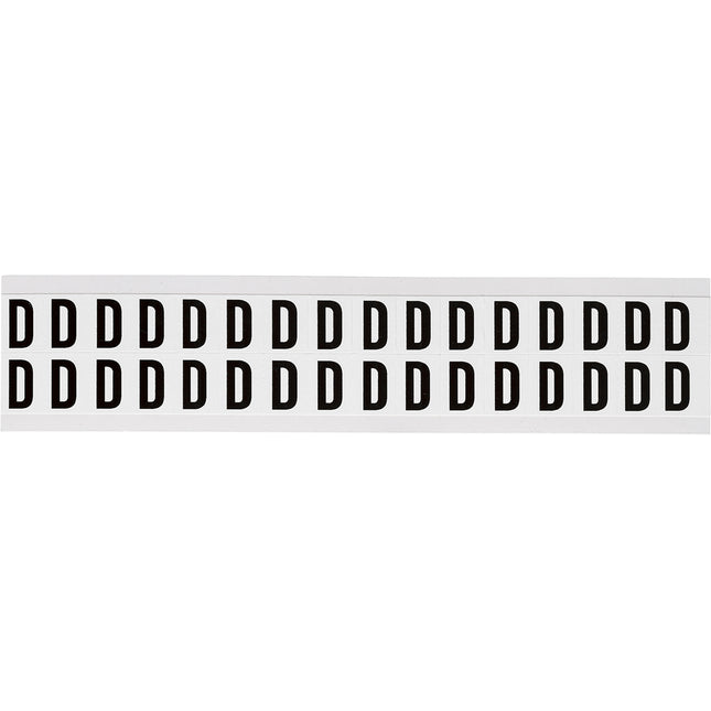 W75 Series Number and Letter Labels