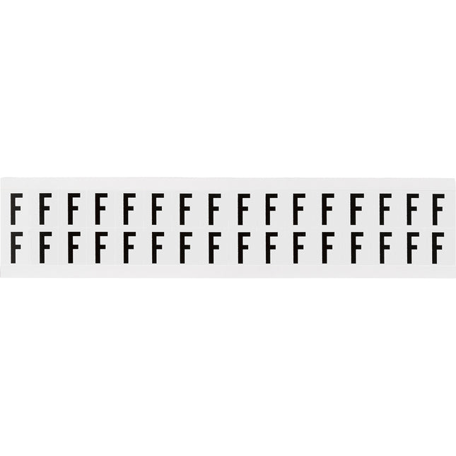 W75 Series Number and Letter Labels