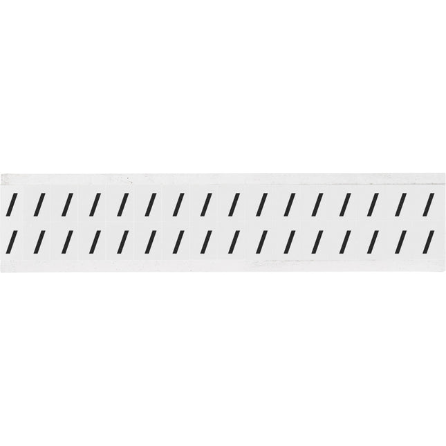 W75 Series Number and Letter Labels