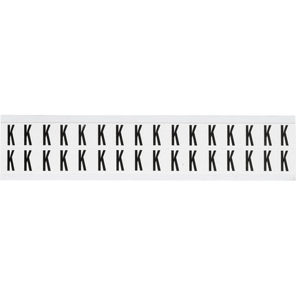 W75 Series Number and Letter Labels