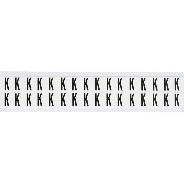 W75 Series Number and Letter Labels