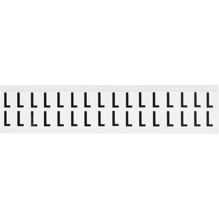W75 Series Number and Letter Labels