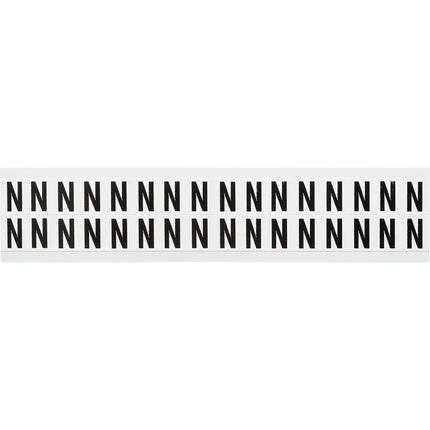 W75 Series Number and Letter Labels