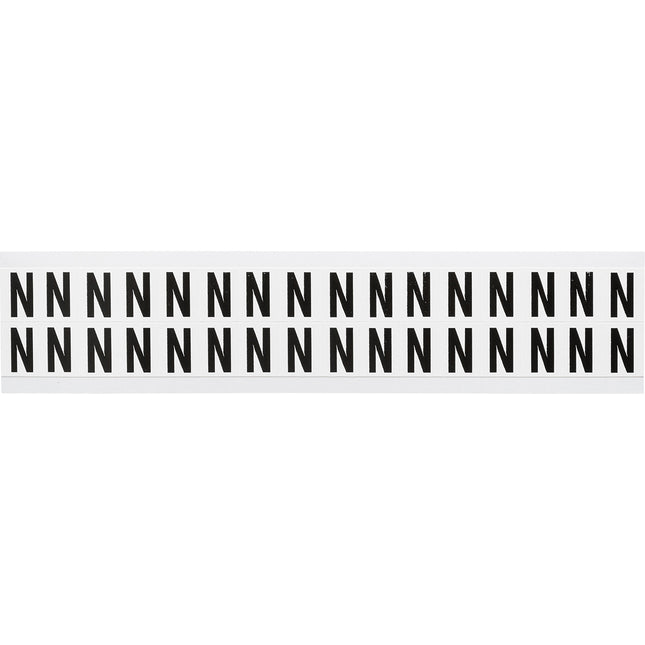 W75 Series Number and Letter Labels