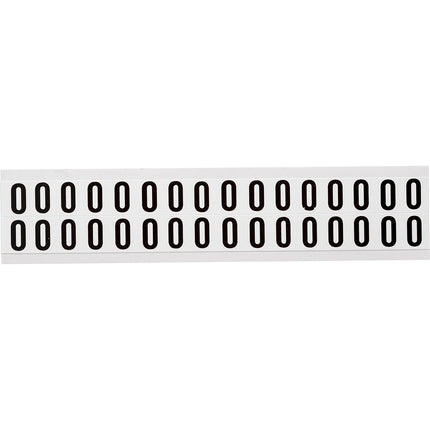 W75 Series Number and Letter Labels