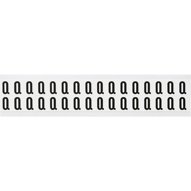 W75 Series Number and Letter Labels