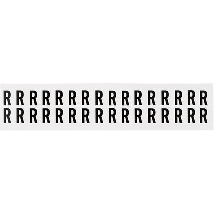 W75 Series Number and Letter Labels