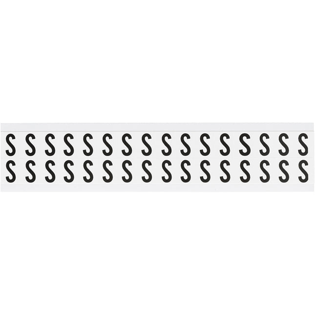 W75 Series Number and Letter Labels