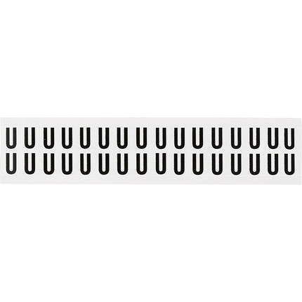W75 Series Number and Letter Labels