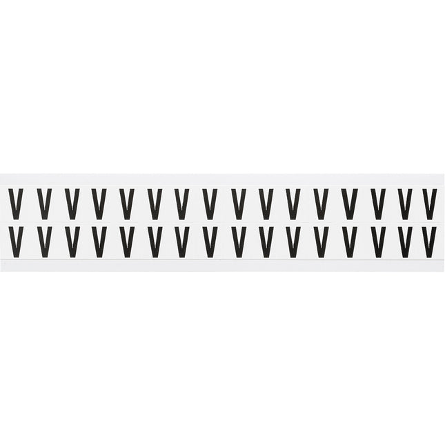 W75 Series Number and Letter Labels
