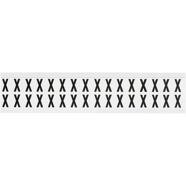 W75 Series Number and Letter Labels