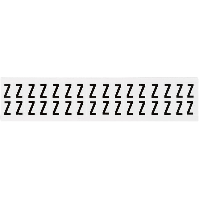 W75 Series Number and Letter Labels