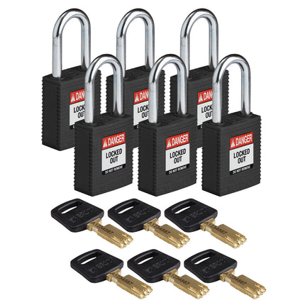 SafeKey Nylon Lockout Padlocks