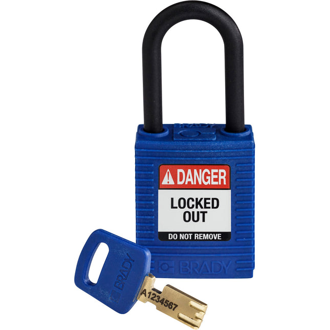 SafeKey Nylon Lockout Padlocks