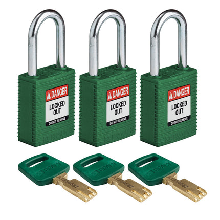 SafeKey Nylon Lockout Padlocks