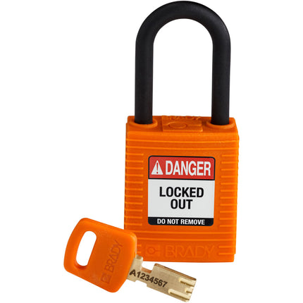SafeKey Nylon Lockout Padlocks