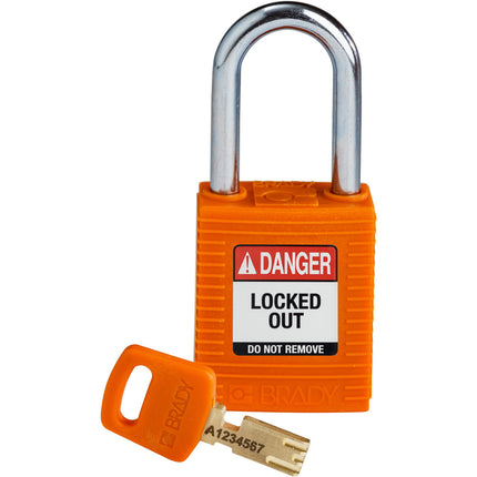 SafeKey Nylon Lockout Padlocks