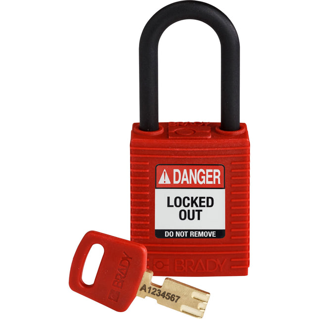 SafeKey Nylon Lockout Padlocks
