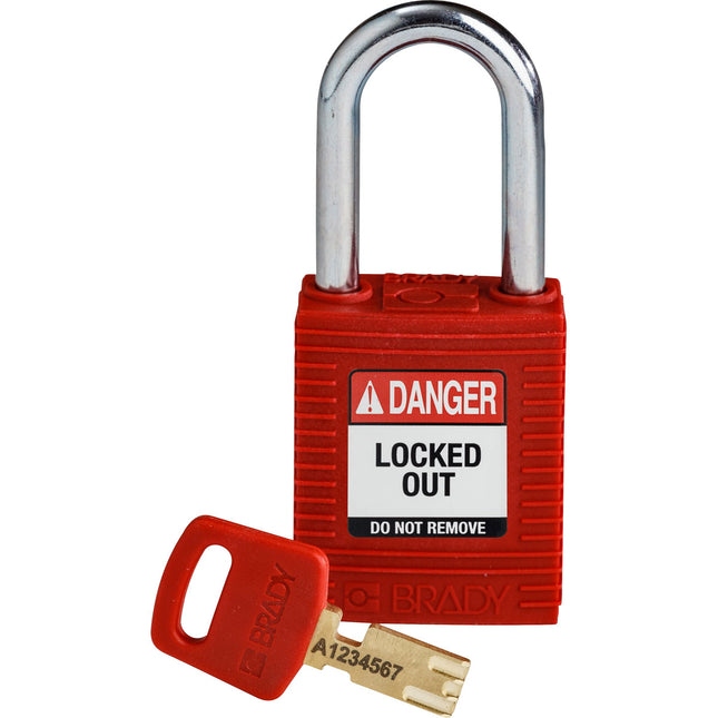 SafeKey Nylon Lockout Padlocks