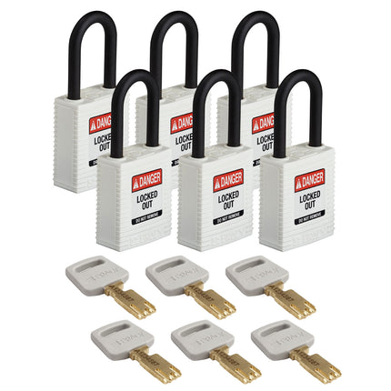 SafeKey Nylon Lockout Padlocks