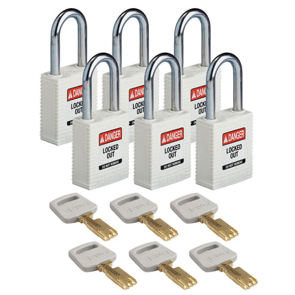 SafeKey Nylon Lockout Padlocks