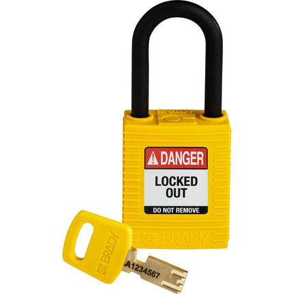 SafeKey Nylon Lockout Padlocks