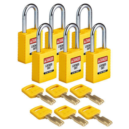 SafeKey Nylon Lockout Padlocks