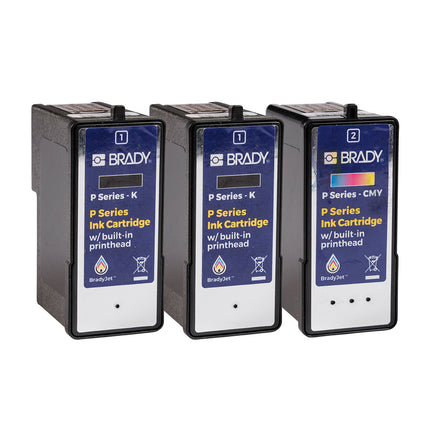 Ink Multipack for BradyJet J7300 Colour Label Printer 1x CMY 2x K