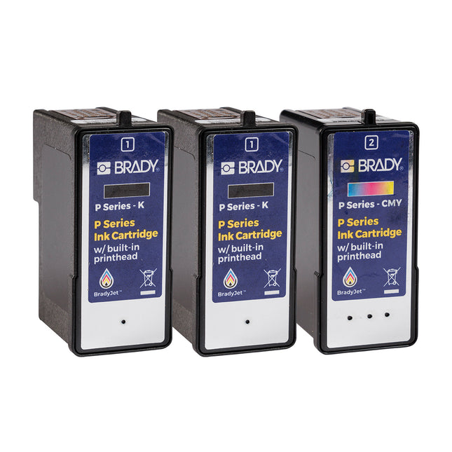 Ink Multipack for BradyJet J7300 Colour Label Printer 1x CMY 2x K