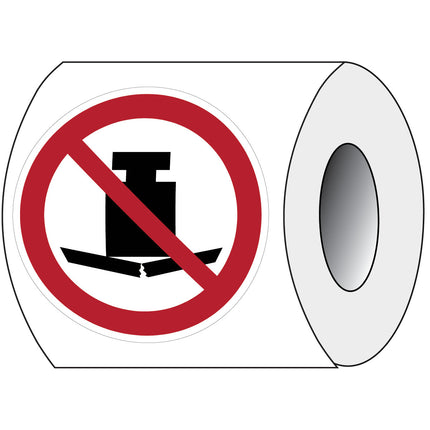 ISO Safety Sign  No heavy load