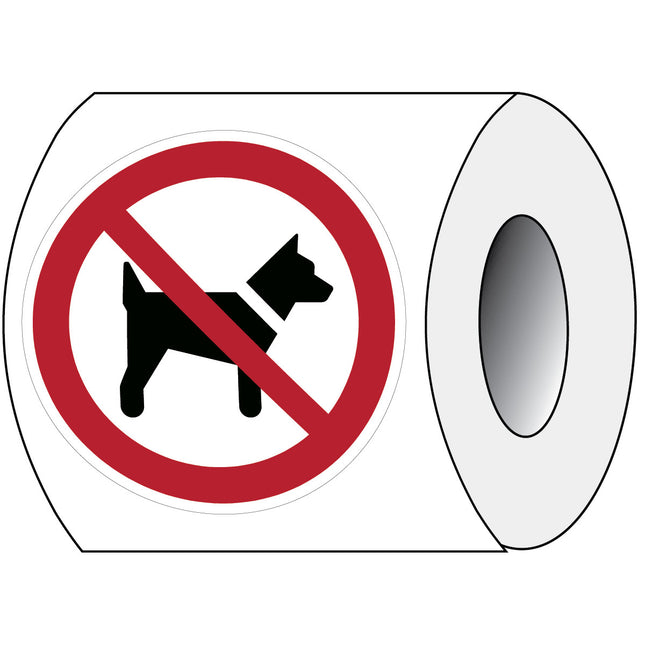 ISO Safety Sign  No dogs