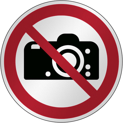 ISO Safety Sign  No photography