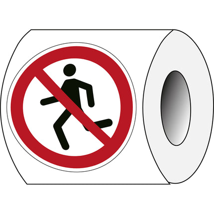 ISO Safety Sign  No running