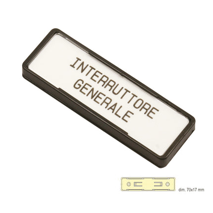 17x70 adhesive plate holder for T1567B