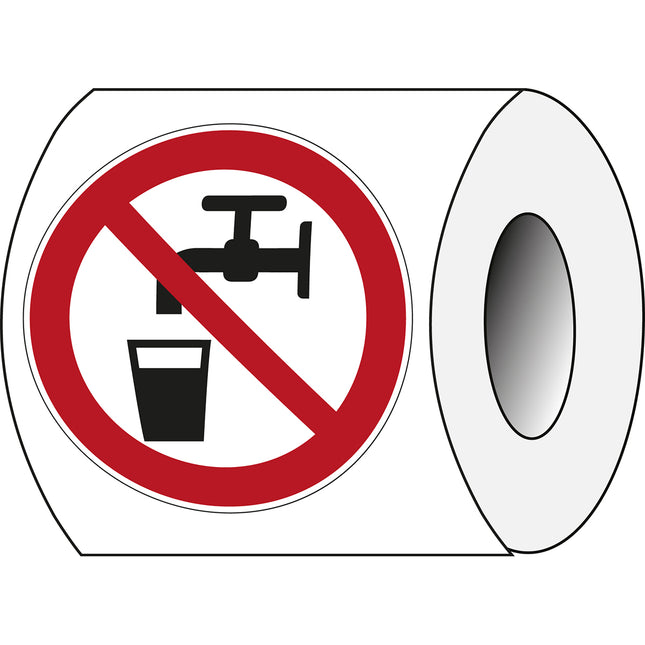 Prohibition Sign on Roll  PIC 204