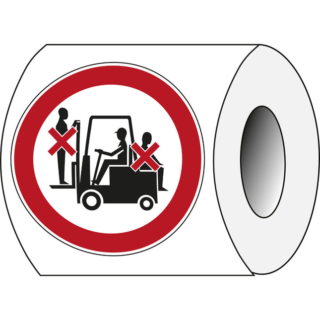 Prohibition Signs on Roll  PIC 214