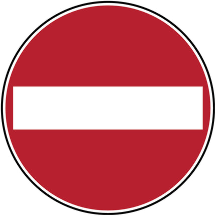 Traffic Sign on Roll  PIC 229