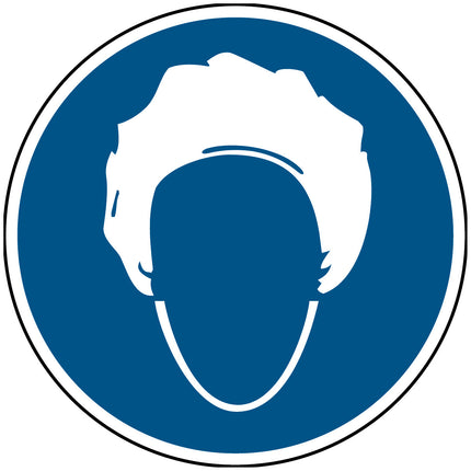 Safety Sign  Wear Hairnet