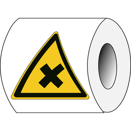 Warning Sign on Roll  PIC 321