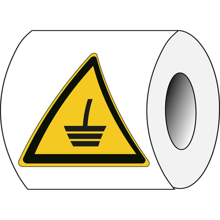 Warning Sign on Roll  PIC 329