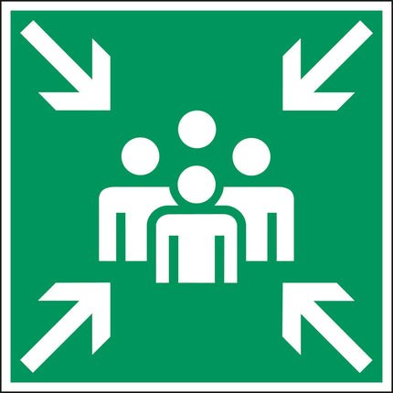 Floor Safety Sign  Emergency Escape  Fire Equipment Sign