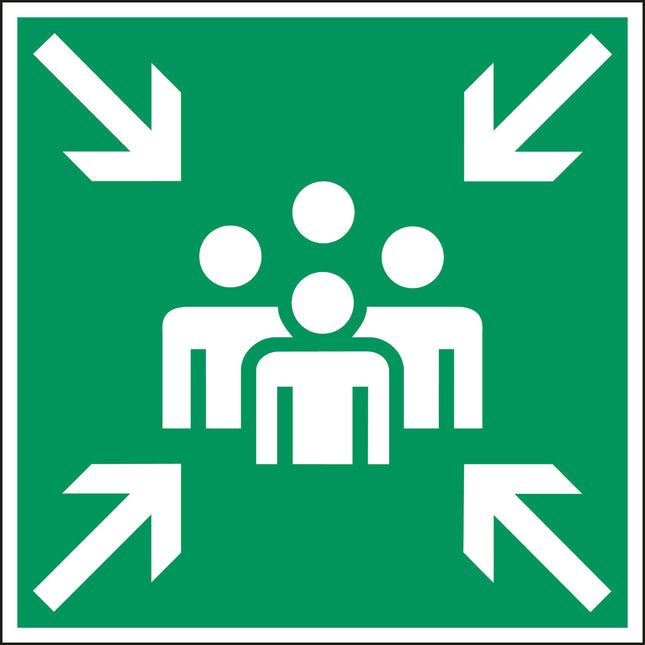 Floor Safety Sign  Emergency Escape  Fire Equipment Sign