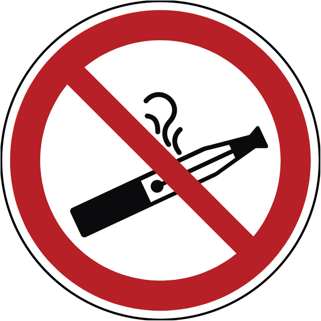 Prohibition Sign  No smoking electronic cigarettes
