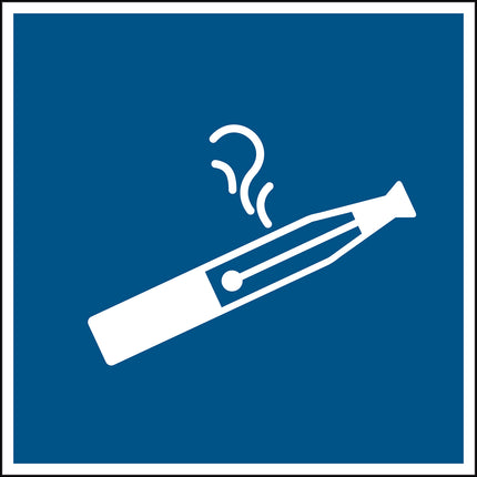 Information Sign  Electronic cigarettes allowed