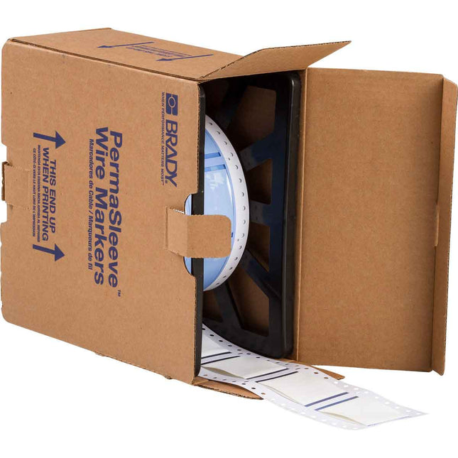 76 mm Core PermaSleeve Polyolefin 13 to 36 mm Diameter Wire Marking Sleeves