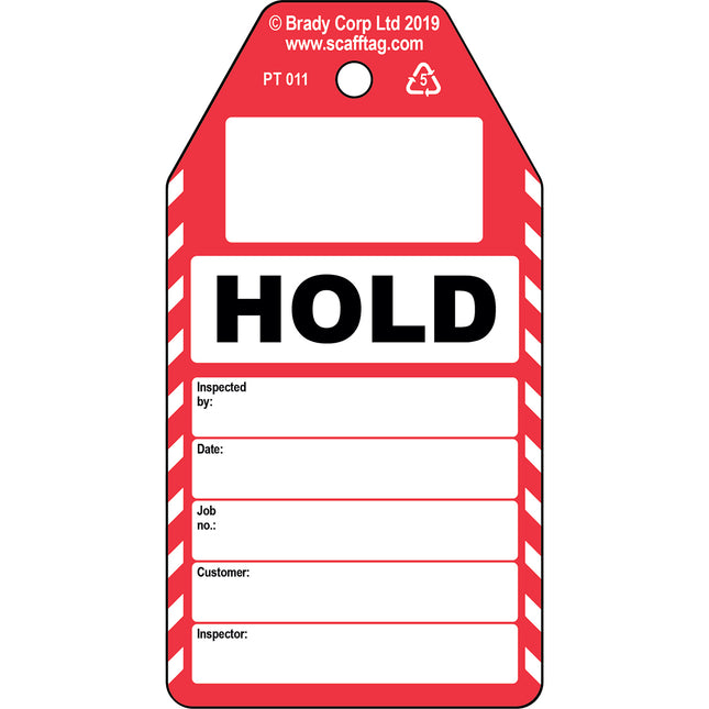 Hold tag