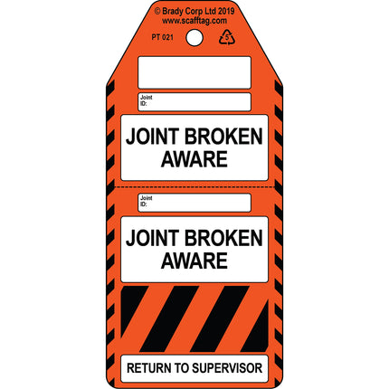 Joint Broken Aware  2 part tag