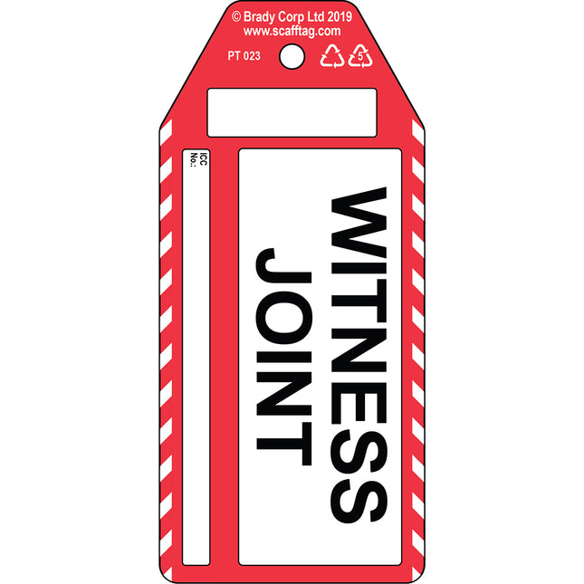 Witness Joint tag