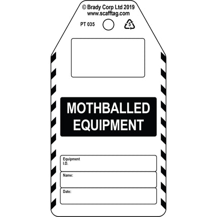 Mothballed Equipment tag